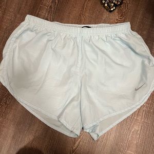 Light blue Nike shorts